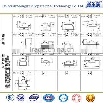 aluminum profile for photo picture frame-Alu Alloy 6063(A-GS)