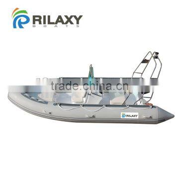 RILAXY 4.3m 14ft Rigid Hull Inflatable Sailing Boat China photo-2