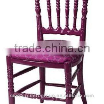 Wedding wood napoleon chair for sale