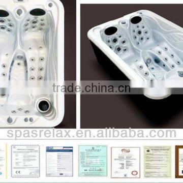 Cheap Mini Portable Indoor Swimming Acrylic Whirlpool Massage Bathtub Spa photo-6