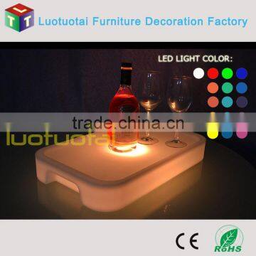 2015 New DesignGlow Serving Tray Large pe Plastic Bar Tray LTT-WB08E photo-5