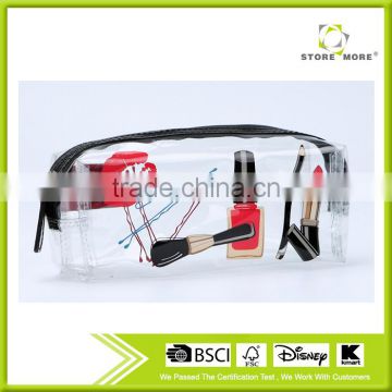 Store More Transparent PVC Rectangle Women's Cosmetic Bag