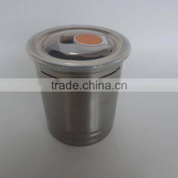 stainless steel kitchen containers/stainless steel canisters/stainless steel kitchen canisters/stainless steel airtight jars