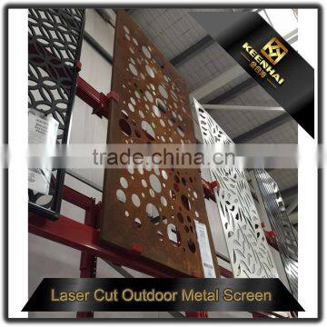 Perporated 304 Stainless Steel Laser Cut Metal Screens photo-5