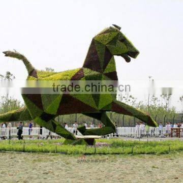 Hot Sale Little Green Sculpture Aritificial Simulation Plastic Fake Plant Sculpture photo-2