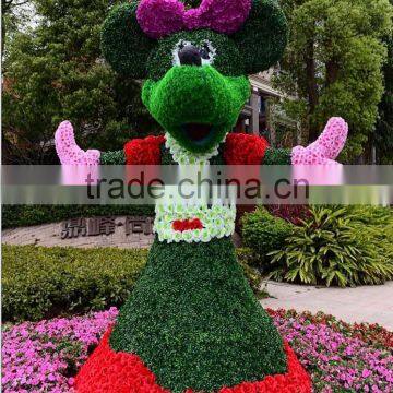 No.1 Green Sculpture on Sale Simulation Art Sculpture on Park Artificial Sculpture photo-4