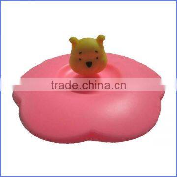 Flower shape silicone cup cover