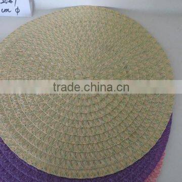 Cheap Round pp Woven Fabric Placemat photo-2