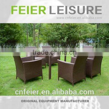 2014 PE Rattan/wicker Outdoor Garden Coffee Tables and Chairs photo-3