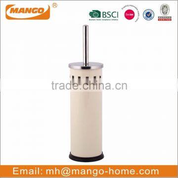 Blue Colored Metal Toilet Brush and Holder photo-3