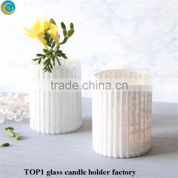 White Votive Candle Holders With Packaging Box photo-6