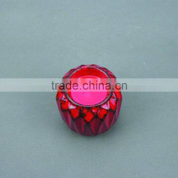2015 Fancy Design Elegant Red Ceramic Candle Holders,Ceramic Tealight Candle Holders photo-2