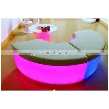 Modern Classic Plastic Partable LED Bench With 16 Colors Change photo-3