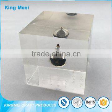 New Fashion Desk Paperweight Acrylic Water Bottle photo-6