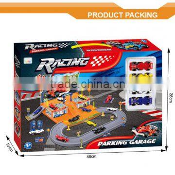 DIY Kid Parking Toy Super Garage Playset photo-6