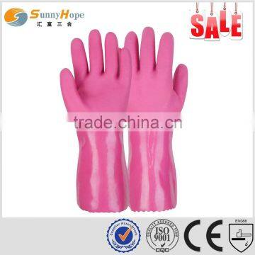 hand protection gloves oil resistance PVC dipped gloves
