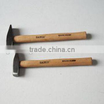 High Quality German Type Machinist Hammer 300g With Wooden Handle photo-6