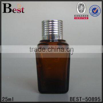 High Quality Essential Oil 15ml 30ml Glass Dropper Bottle Amber Gradient Color Square Shape 15ml 30ml Glass Dropper Bottle photo-3
