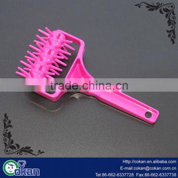 CK-KT686 Plastic Pizza Tools Pie Maker Lattice Pastry Cutter With Plastic Handle/Pastry Lattice Roller Cutter of Cake Tools. photo-2