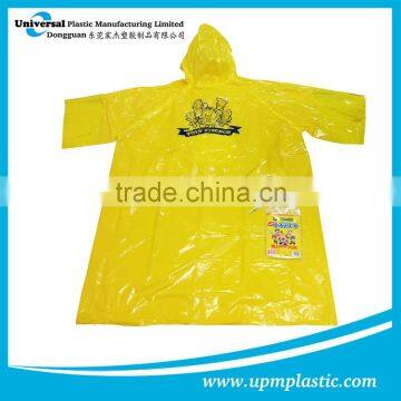 Water Proof Eco-friendly Degradable Promotional Raincoat photo-2