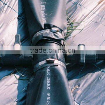 crossing fittings installed