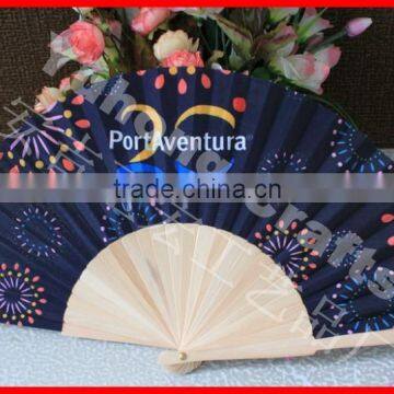 New Style Spanish Wood Folding Fan for Promotion photo-2