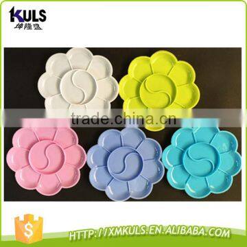 Painting Quincunx Plastic Multi-function Paint Palette Mix Palette Paint Plastic photo-2