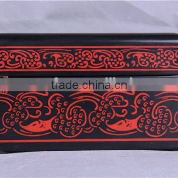 Red Chinese Lacquer Jewelry Boxes/chinese Style/eastern Design/Home Decoration photo-4