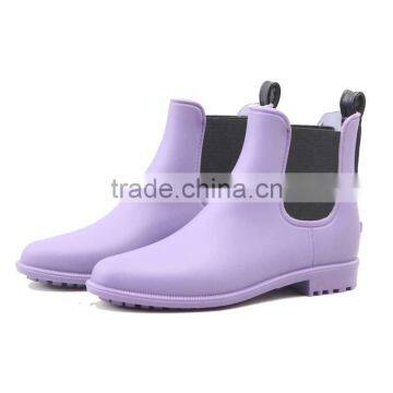 Colorful Chelsea Rain Boots With Simple Shape for Women photo-3