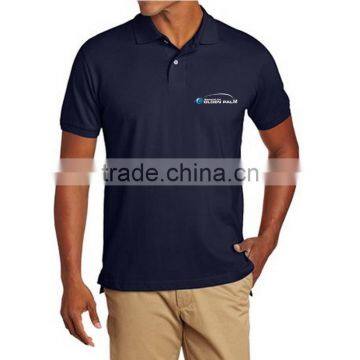 Men's Solid Polo Shirt With Small embroidered Logo