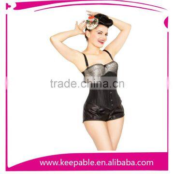 20 Double Steel Boned Corset Heavy Duty Waist Training Shaper