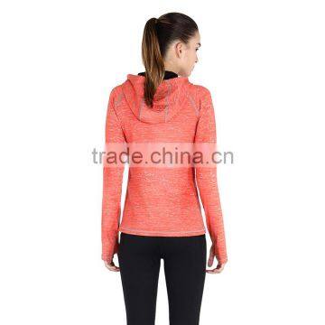 2017 New Product Sport Exercise Set Yoga Gym Women Wear Sportswear Fitness Hooded Clothes And Pants photo-3