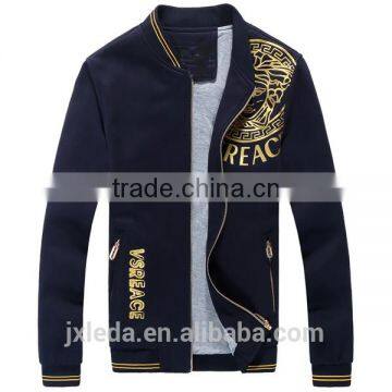 Stand Collar Long Sleeves Sports Jacket Man photo-5