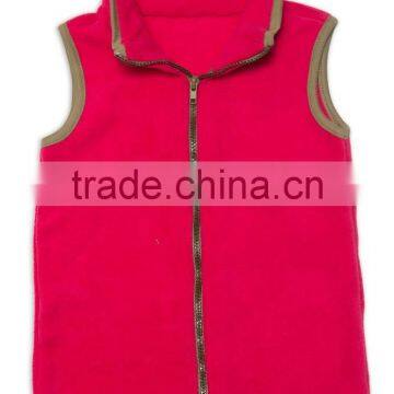 Sleeveless Sweatshirt With Full Zipper