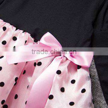 2016 Years Long Sleeve Princess Winter Dress Wholesale Children Clothes photo-5