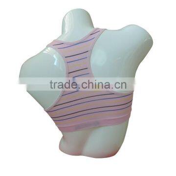 New Style Seamless Woman Underwear Ladies Bra Ladies Single Layer Stripe Tank Top photo-3