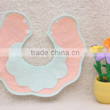 S33349W Baby Bibs Girls Towel Fancy Petal Bandana Bibs Newborn Baby Bib