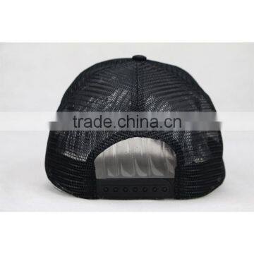 Custom Cotton 6 Panel Black Baseball Cap photo-5