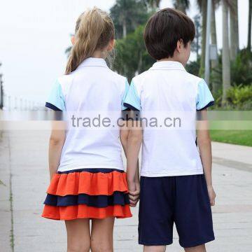 Professional School Supplies Bulk Customized Colors Fashion Kids Sport Wear for Kindergarten Primary School Uniform photo-5