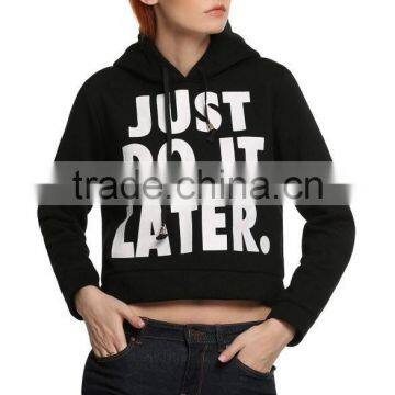 Women's 100% Cotton Pullover Short Style Hoody photo-3