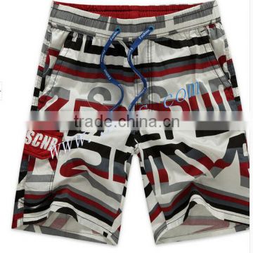 Custom design print beach wear Mens Board shorts