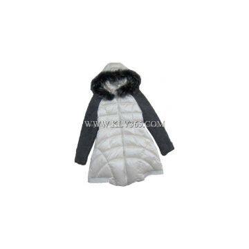 Designer Women Fashion Winter Down Coat With Mink Fur Hooded From China photo-2