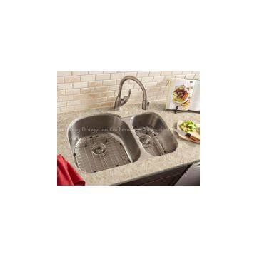 Stainless Steel Double Bowls Undermount 7030 Drawn Sink