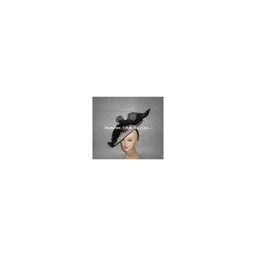 YRFC14155  sinamay fascinator,pillbox fascinator,disc fascinator