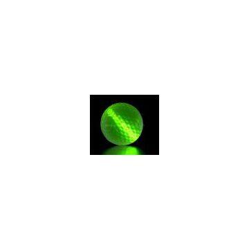 Glow stick golf ball