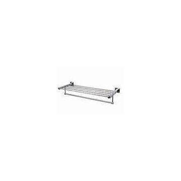 Wall-Mounted Stainless Steel Bath Towel Shelf Bathroom Hardware Collections