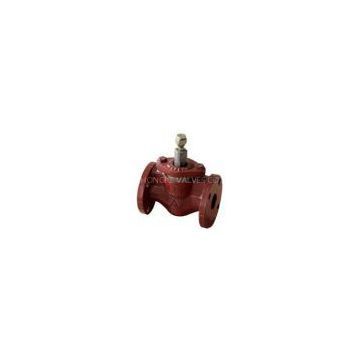 Cast iron plug valves