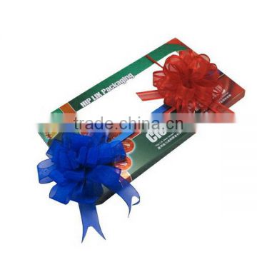 Top grade hot-sale elastic bungee hair ring with bow