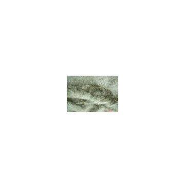 Jacquard fake fur