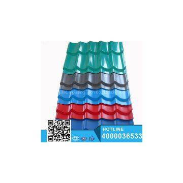 Cheap Big discount color PVC plastic roofing tile